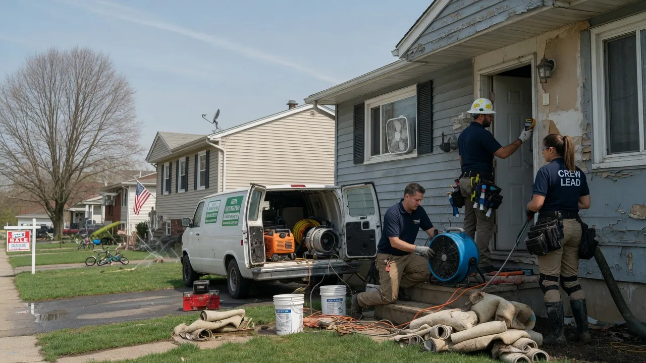 Flood Cleanup in Port Clinton, OH near me